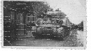 Sherman, taken by a local lady.Pas de Calais. Sept 2, 1944.